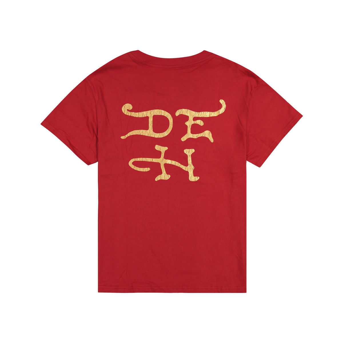 Mary Rhinestone Boxy Tee TANGO RED | Ed Hardy