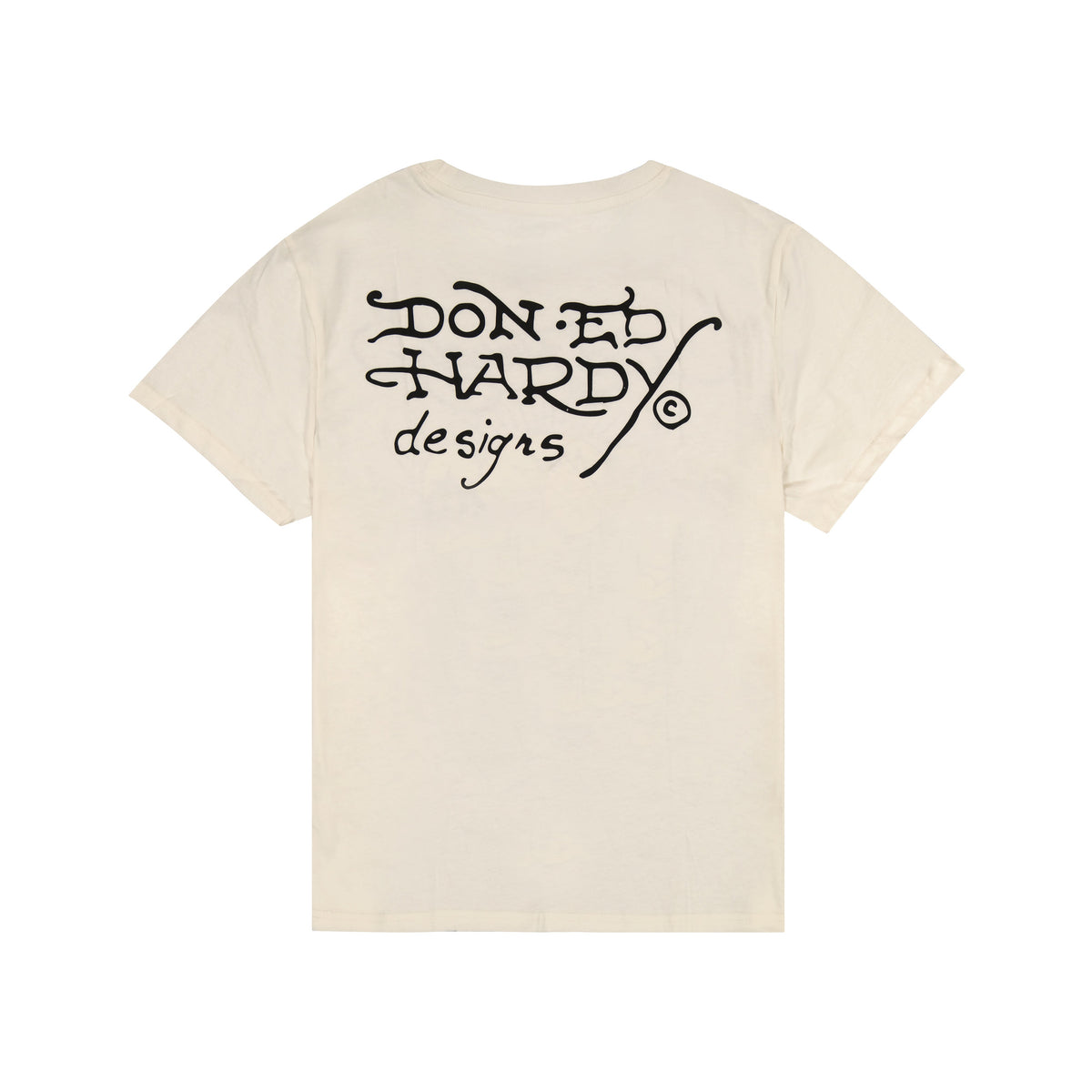 DBD Eagle Mens Rhinestone SS Tee IVORY | Ed Hardy