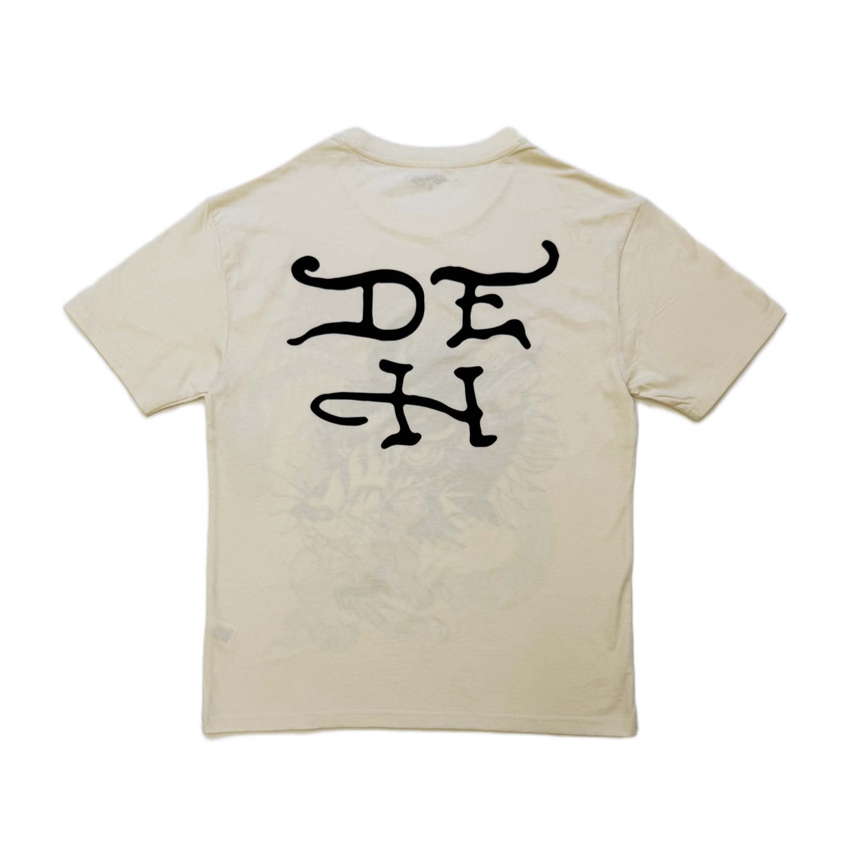 Wolf Head Boxy Vintage Wash Tee VTG IVORY | Ed Hardy