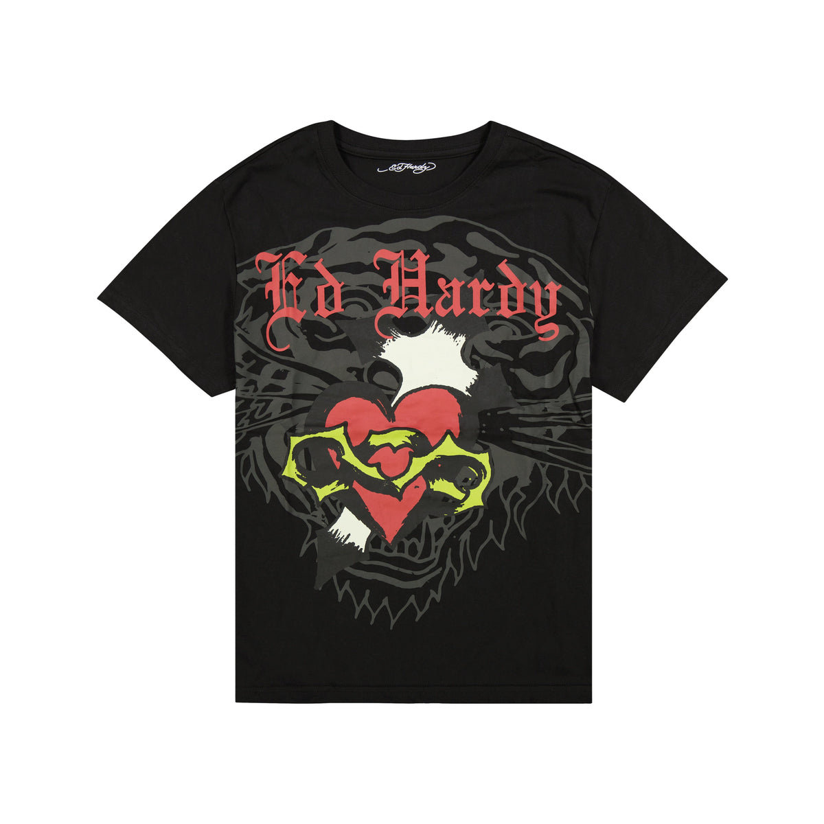 Sacred Heart Mens SS Tee BLACK | Ed Hardy
