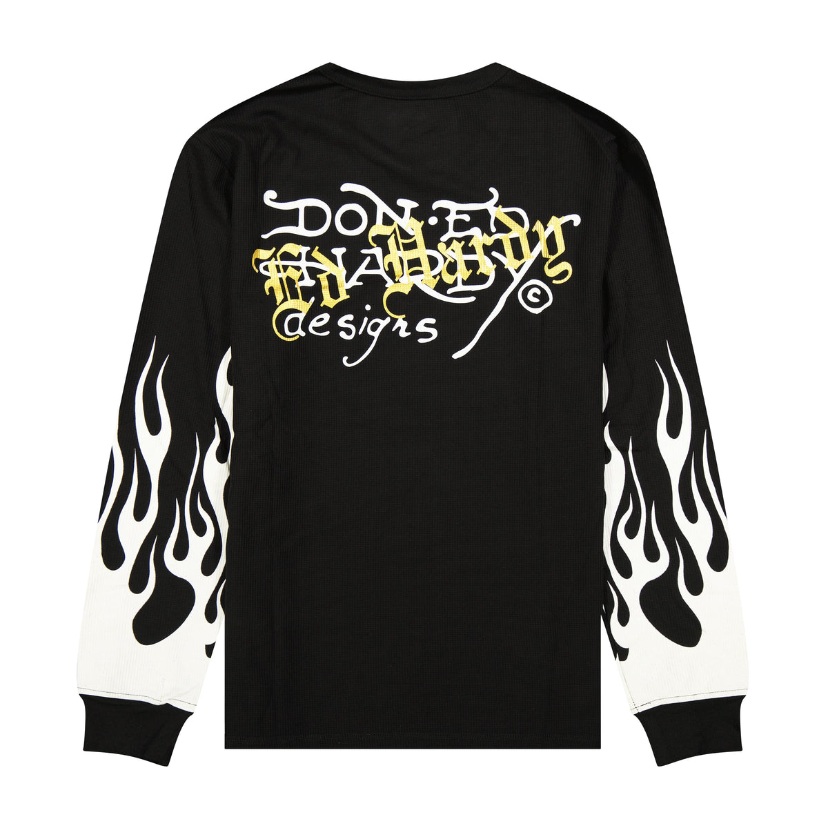 Fire Lord LS Thermal Tee BLACK | Ed Hardy