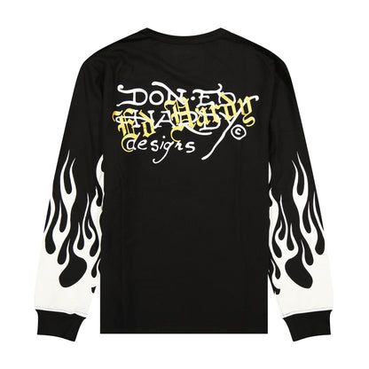 Fire Lord LS Thermal Tee BLACK | Ed Hardy