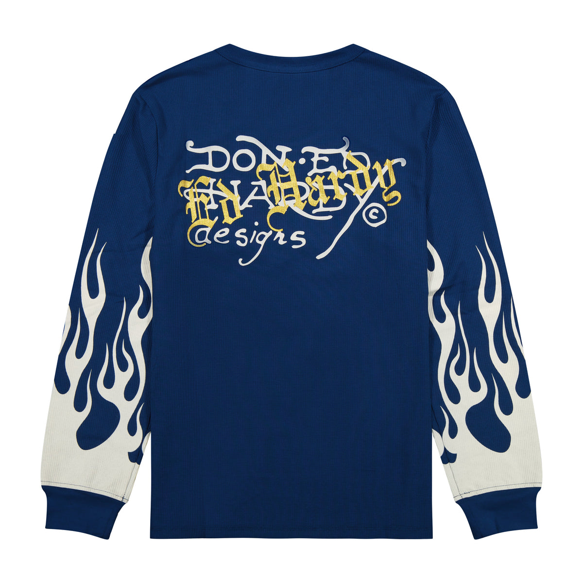 Fire Lord Thermal LS Tee FRENCH BLUE | Ed Hardy
