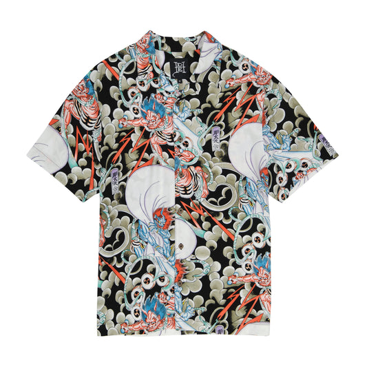 Japan Bee Camp Shirt MULTI | Ed Hardy