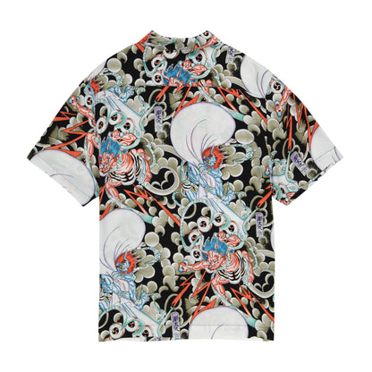 Japan Bee Camp Shirt MULTI | Ed Hardy