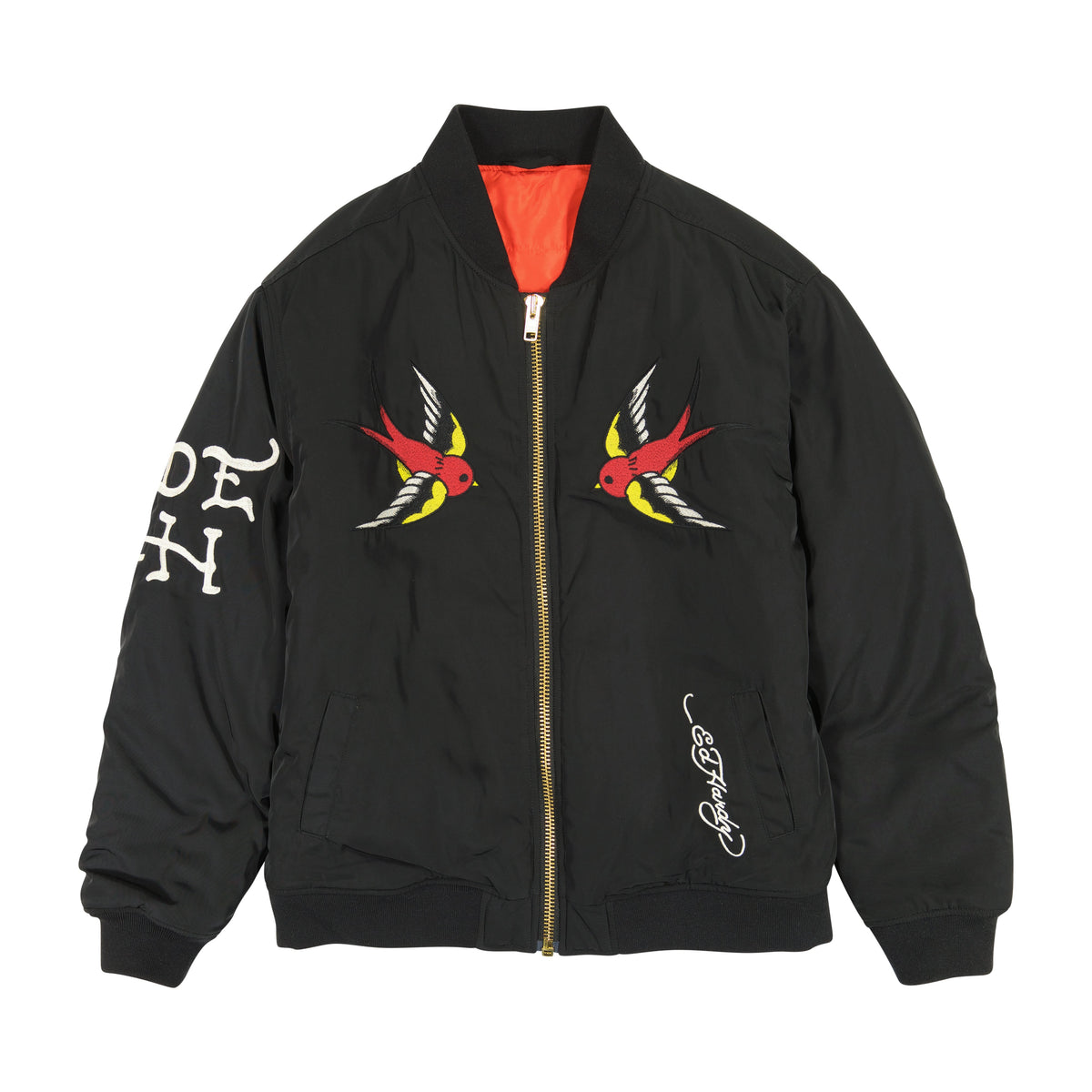LKS Skull Bomber Jacket BLACK | Ed Hardy