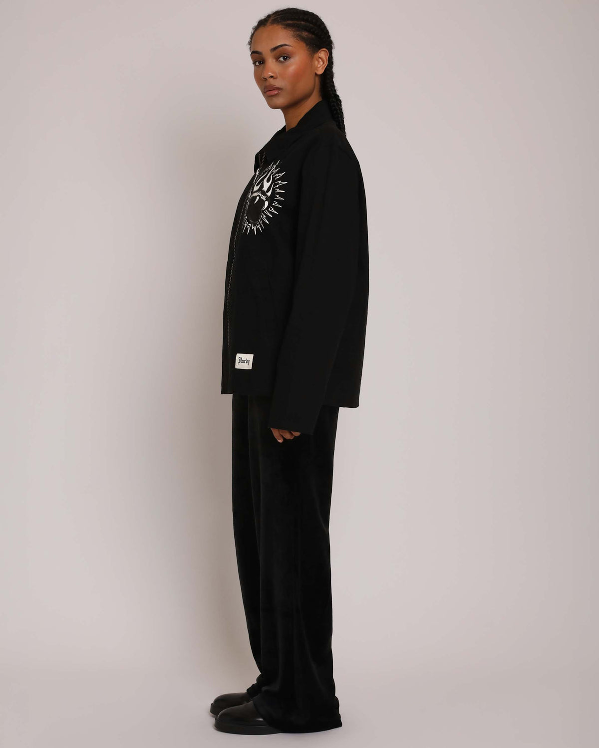 DG SKULL WORKWEAR JACKET Black | Ed Hardy