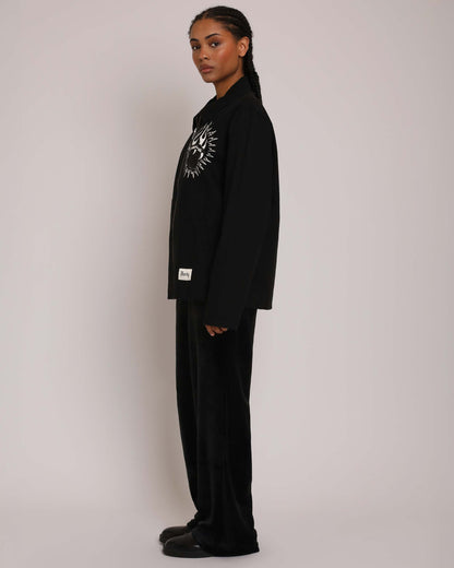 DG SKULL WORKWEAR JACKET Black | Ed Hardy
