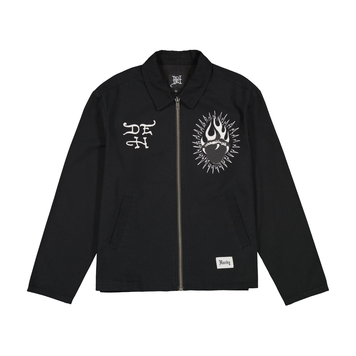 DG SKULL WORKWEAR JACKET Black | Ed Hardy