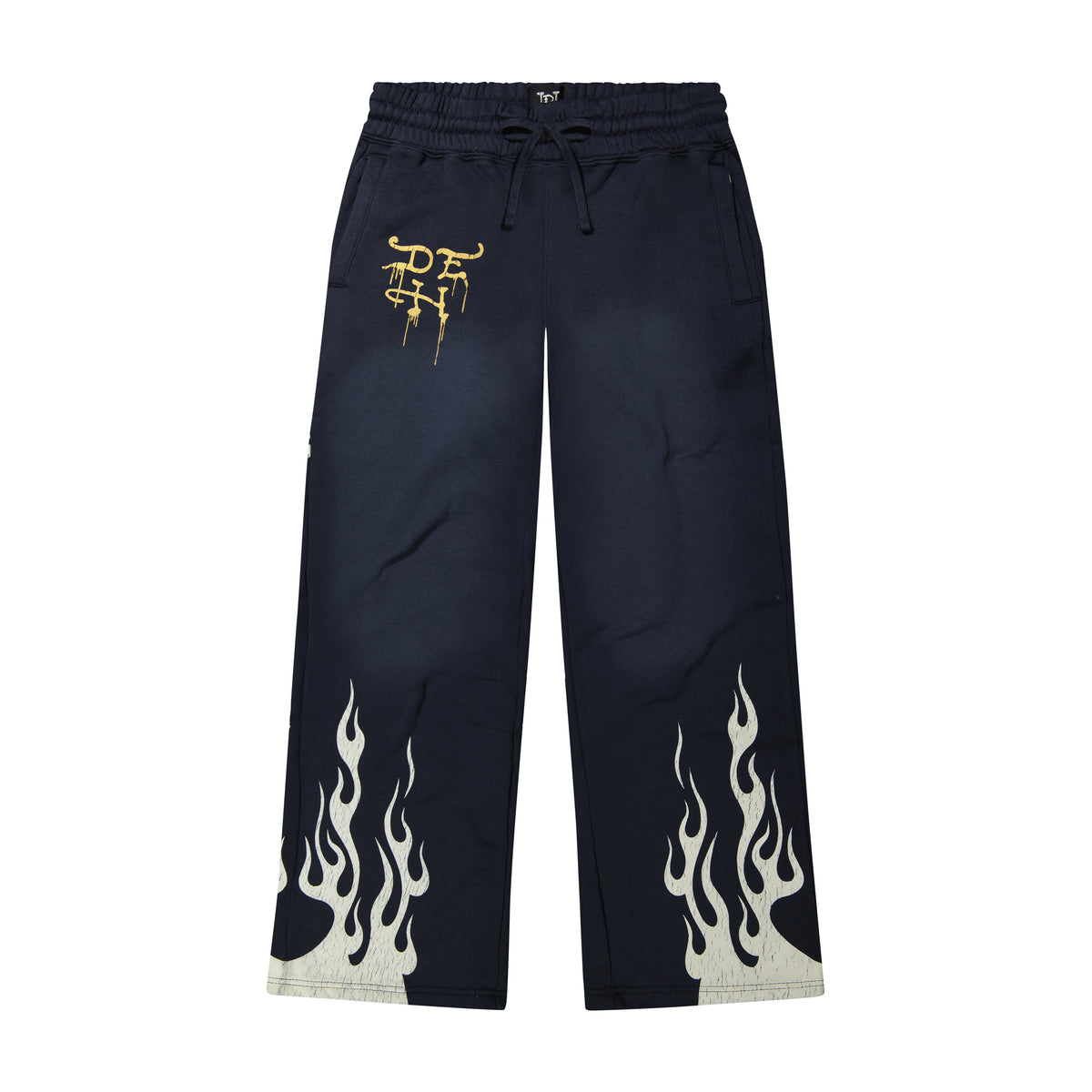Fire Lord Baggy Sweatpants | Men's Y2K Sweatpants | Ed Hardy SUNFADE NAVY | Ed Hardy