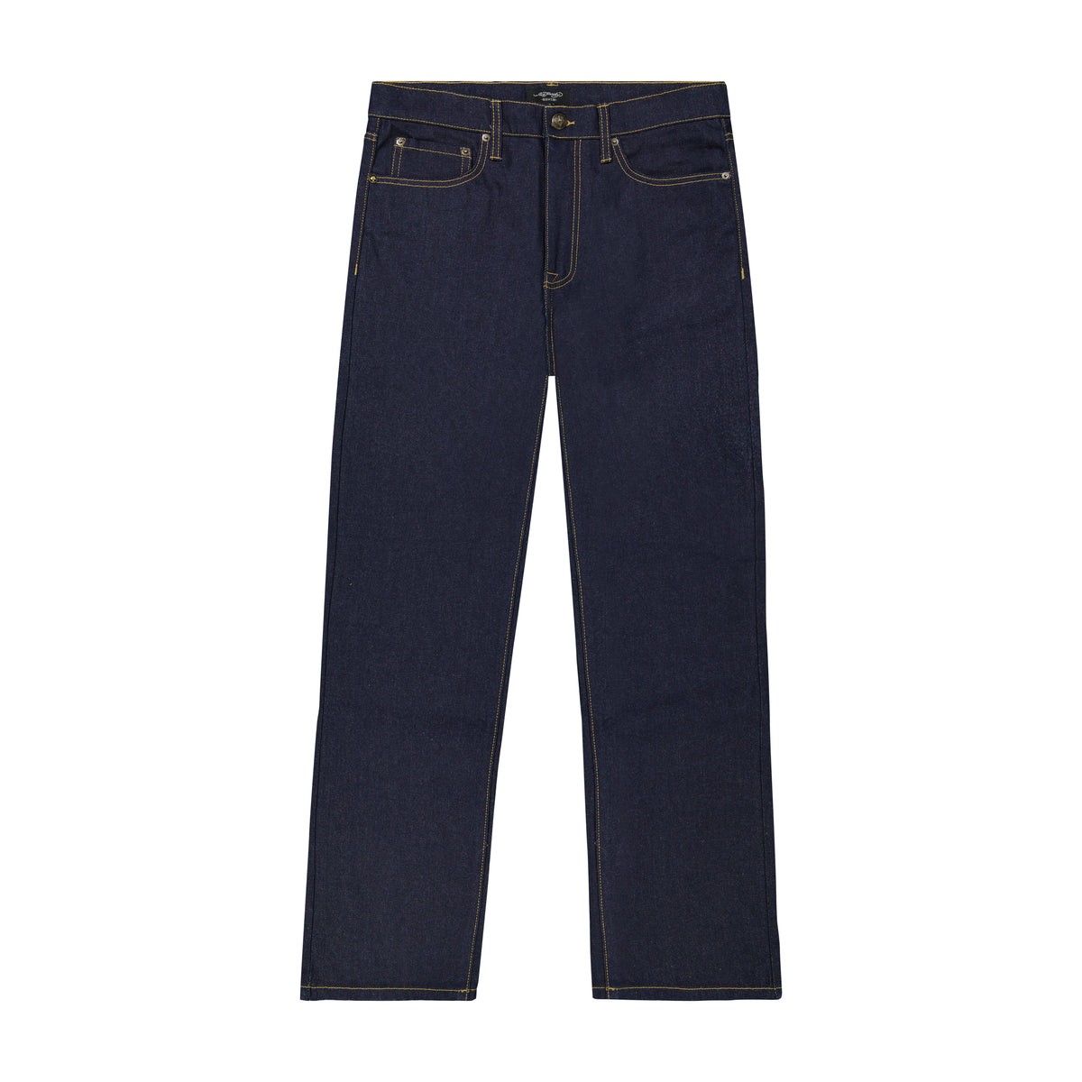 Battle Skull Baggy Wide Leg Jeans RAW | Ed Hardy