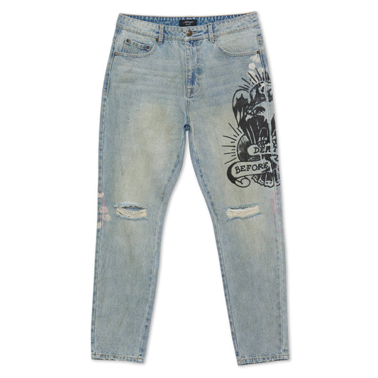 Eagle Slim Taper Jean LIGHT VINTAGE | Ed Hardy