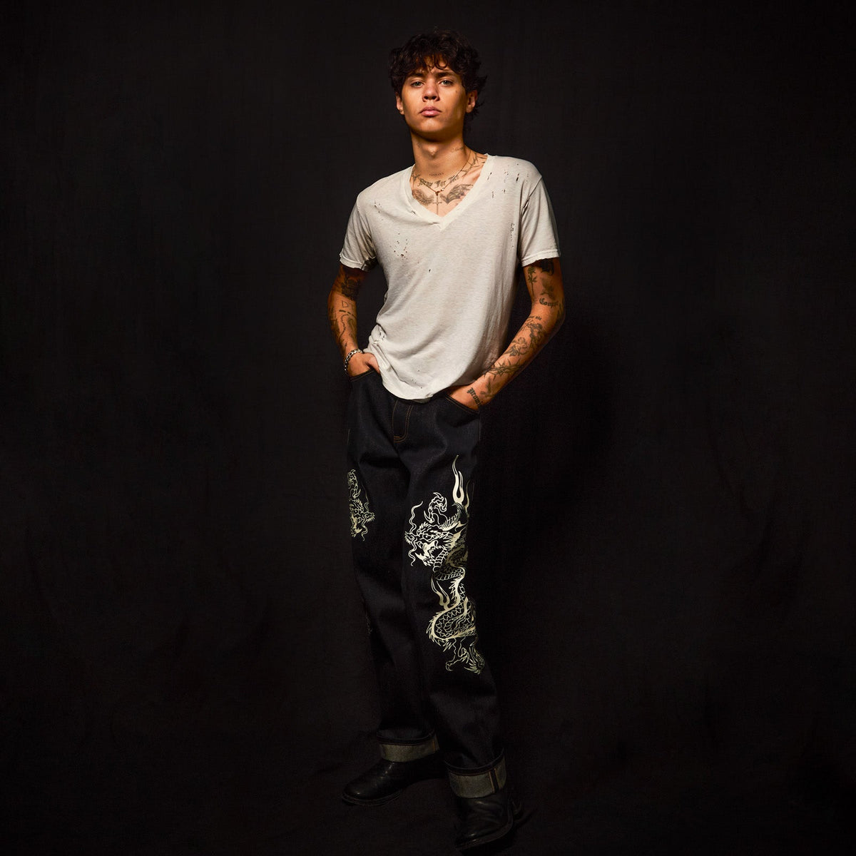 Dragons Selvage Denim RAW | Ed Hardy