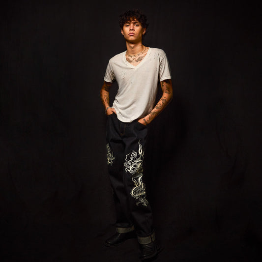 Dragons Selvage Denim RAW | Ed Hardy