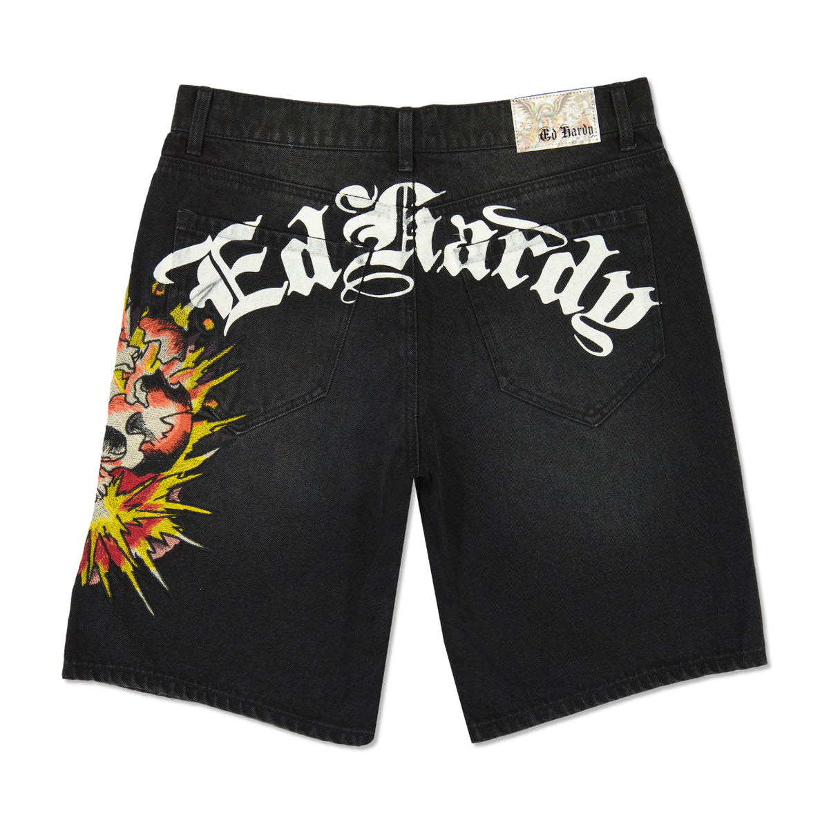 Exploding Skull Black | Ed Hardy
