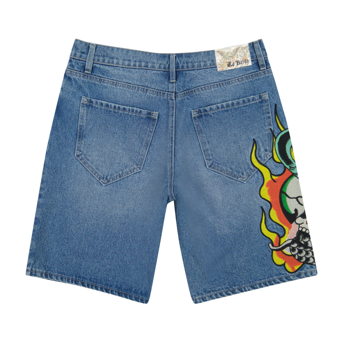 Fire Cobra Skater Short 2K WASH | Ed Hardy