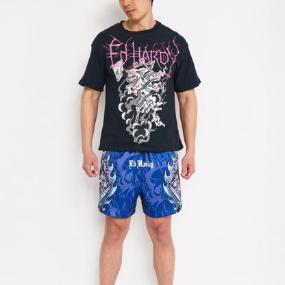 Panthers Mesh Shorts COBALT | Ed Hardy