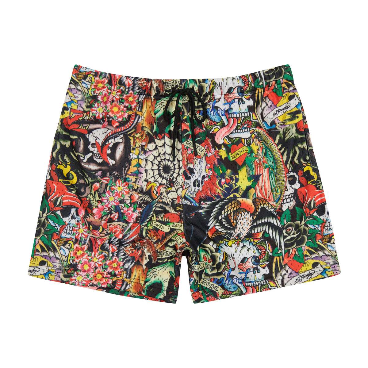 Tattoo Collage Short Multi | Ed Hardy