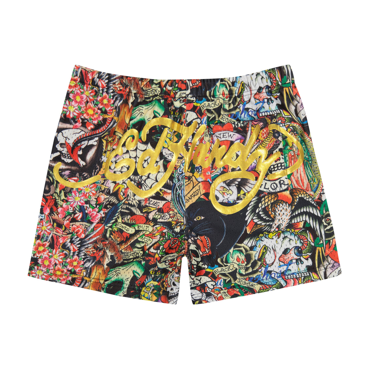 Tattoo Collage Short Multi | Ed Hardy