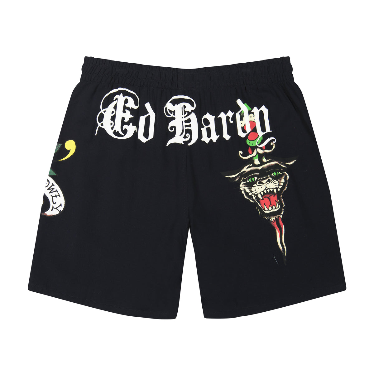 Love Kills Slowly Print Short BLACK | Ed Hardy
