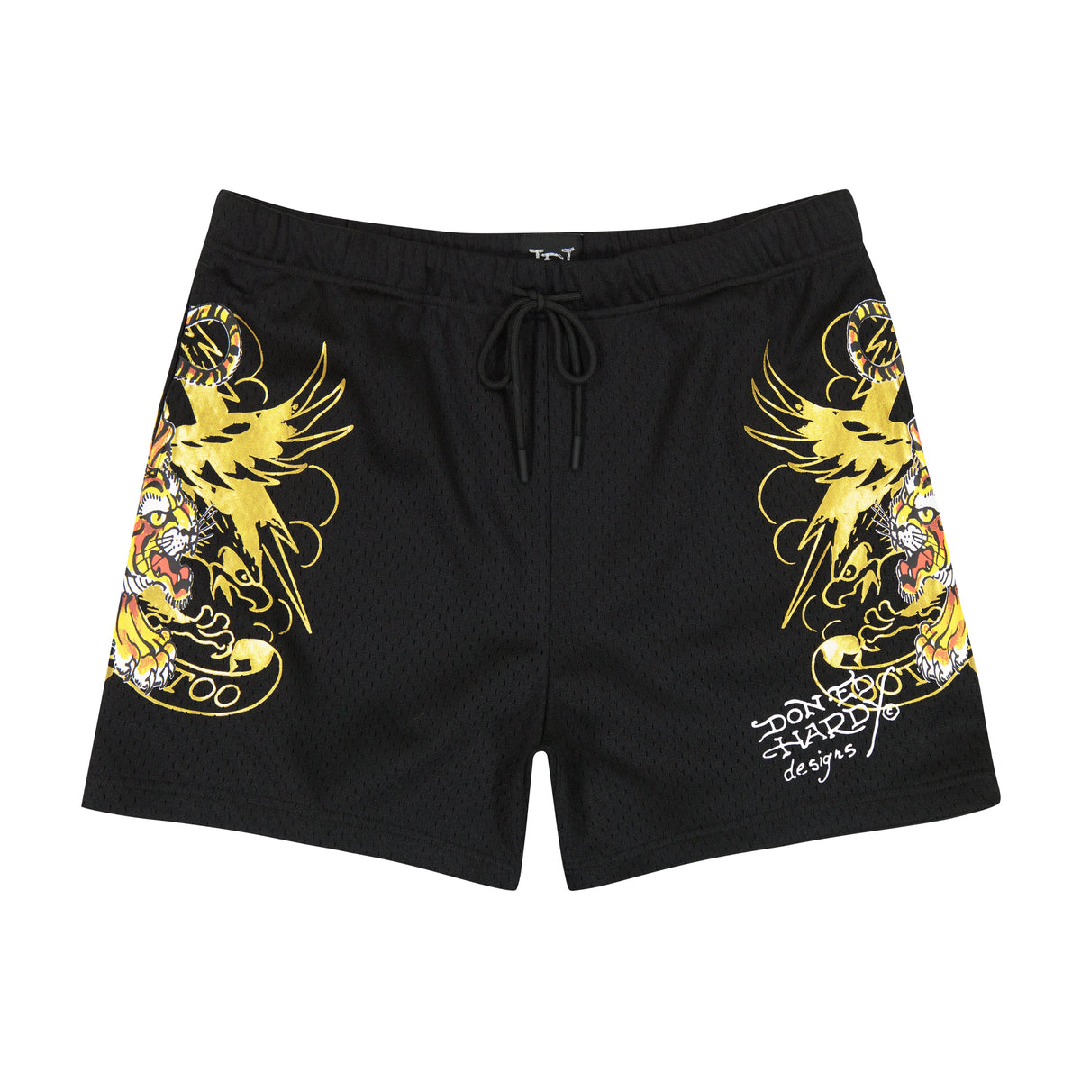 Crawling Tigers Short Black | Ed Hardy