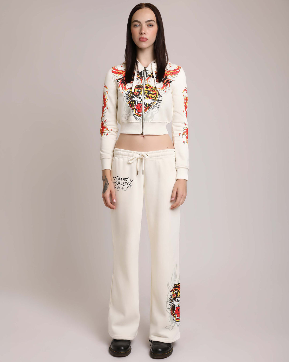 Flames Sweatpant  | Ed Hardy