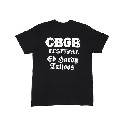CBGB Panther Flame Boxy Tee | Special Edition Tee | Ed Hardy BLACK | Ed Hardy
