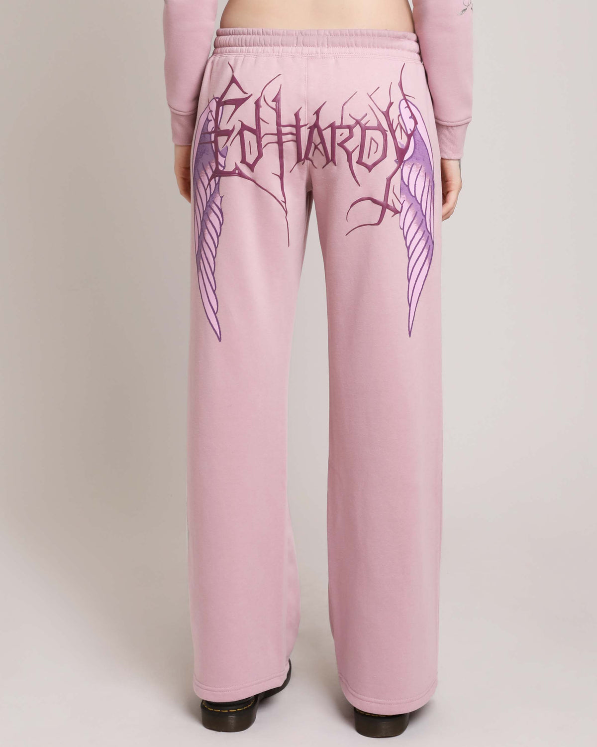 Cross Wings Puff Print Sweatpant  | Ed Hardy