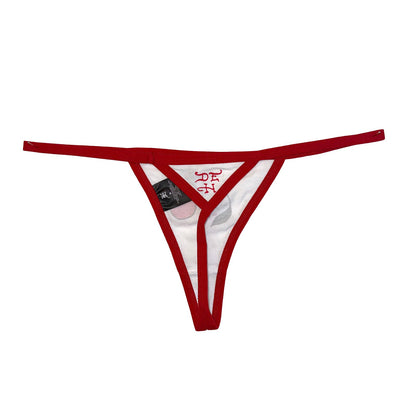 Cherries G String WHITE | Ed Hardy