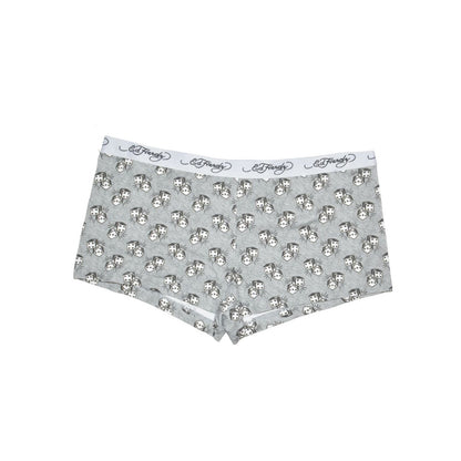 Dice Micro Boxer Brief HEATHER GREY | Ed Hardy