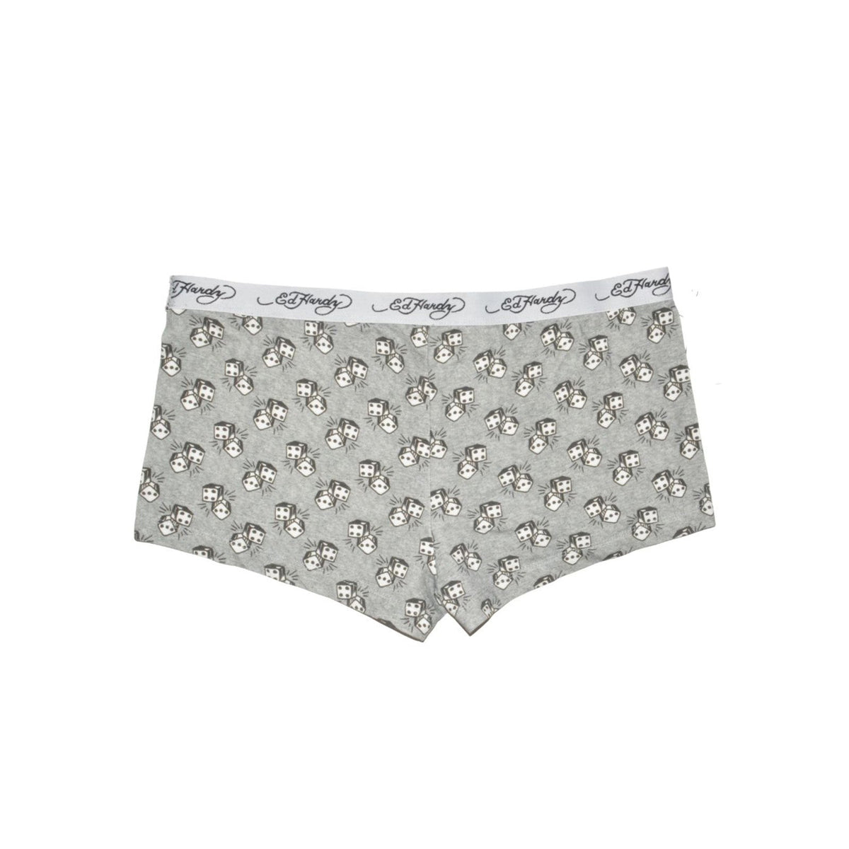 Dice Micro Boxer Brief HEATHER GREY | Ed Hardy