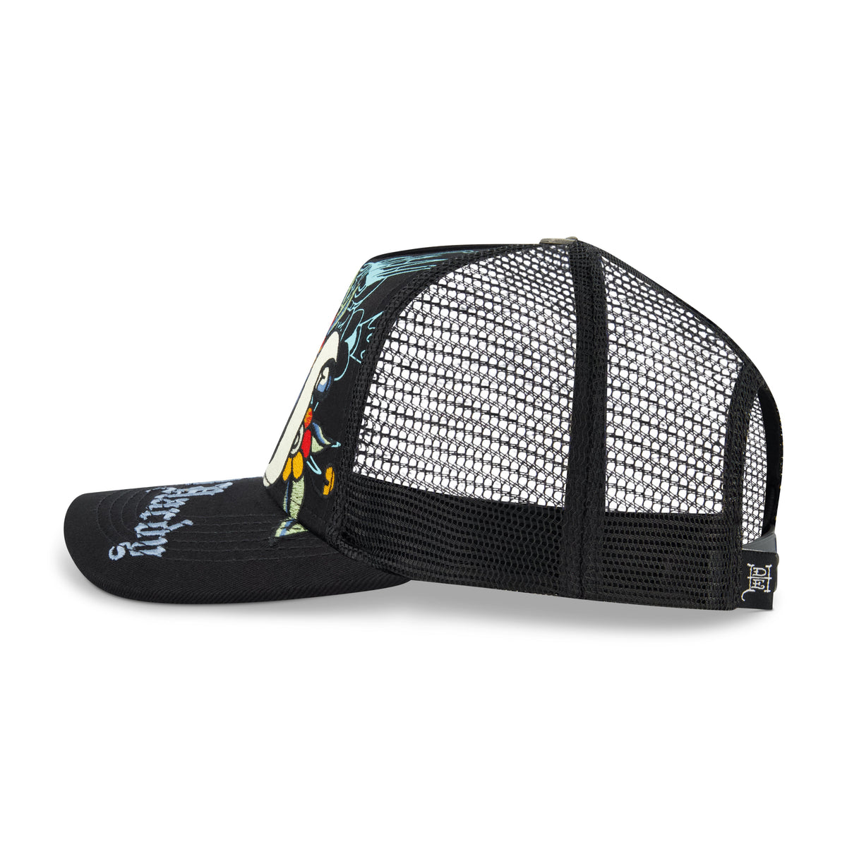 Tiger Skull Trucker Hat - Black BLACK | Ed Hardy