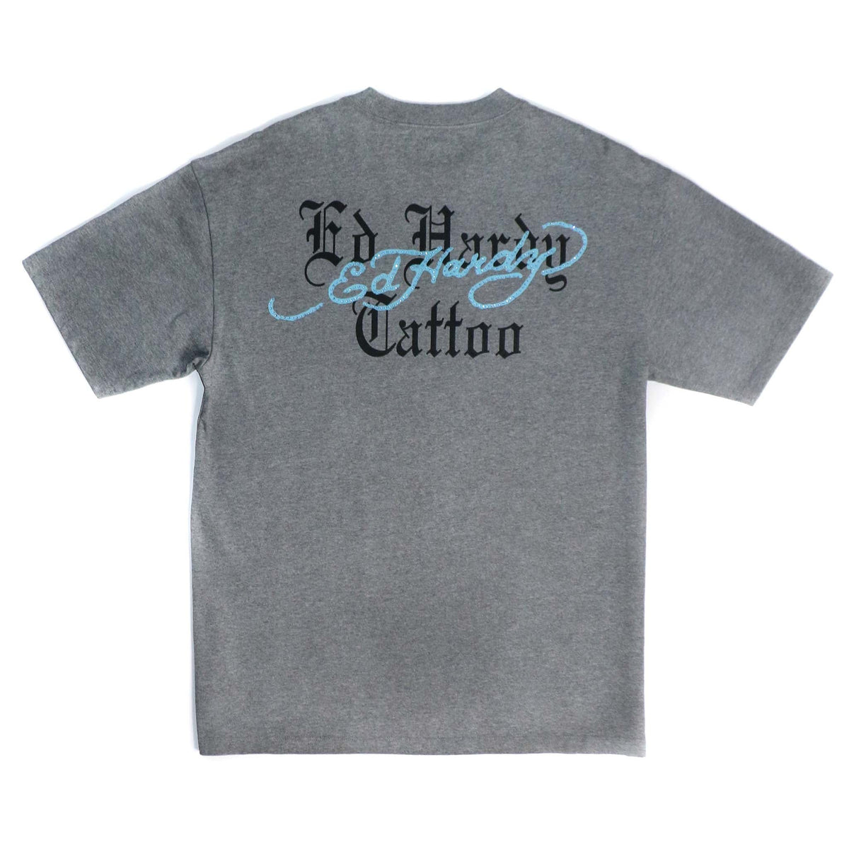 Limited Edition- LA Tiger Rhinestone Tee VTG HEATHER | Ed Hardy