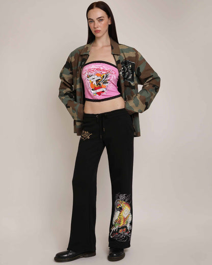 Brave Eagle Tube Top BUBBLEGUM | Ed Hardy