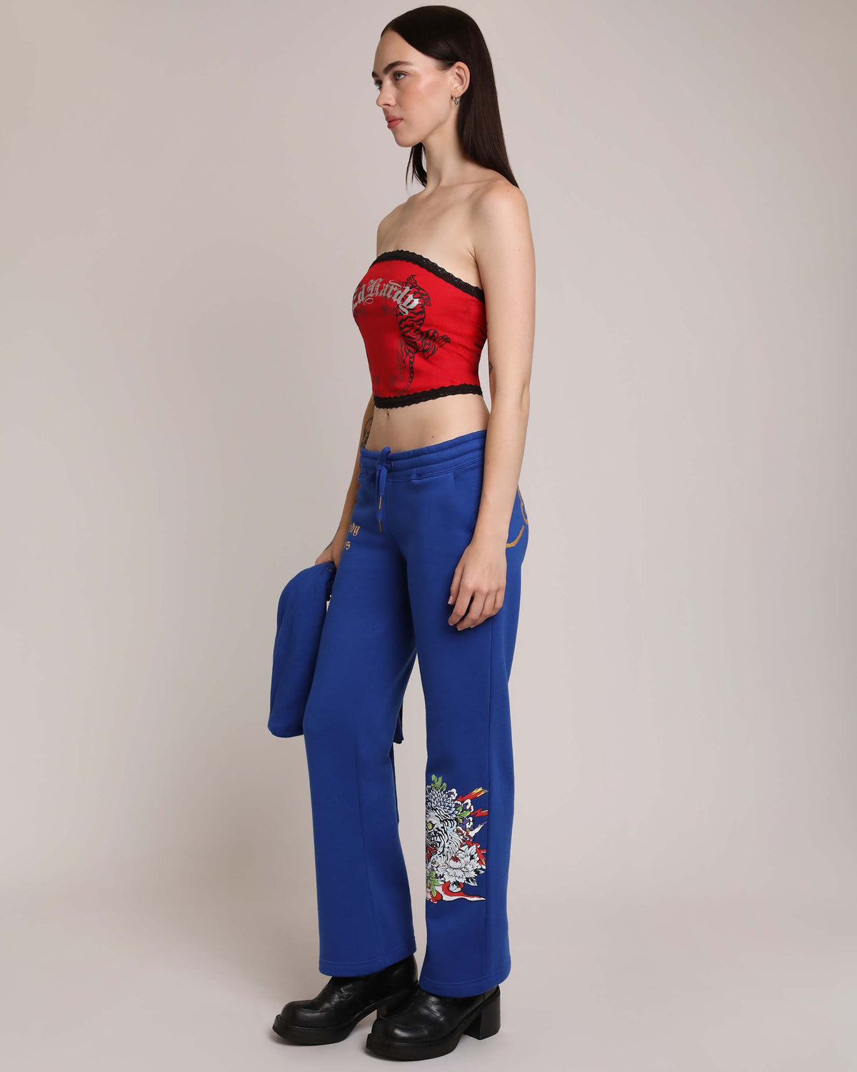 Swallows Tube Top RED | Ed Hardy