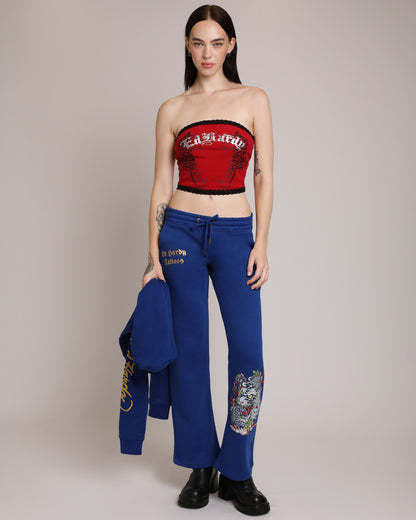 Swallows Tube Top RED | Ed Hardy