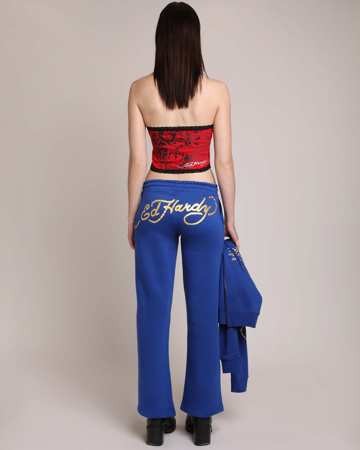 Swallows Tube Top RED | Ed Hardy