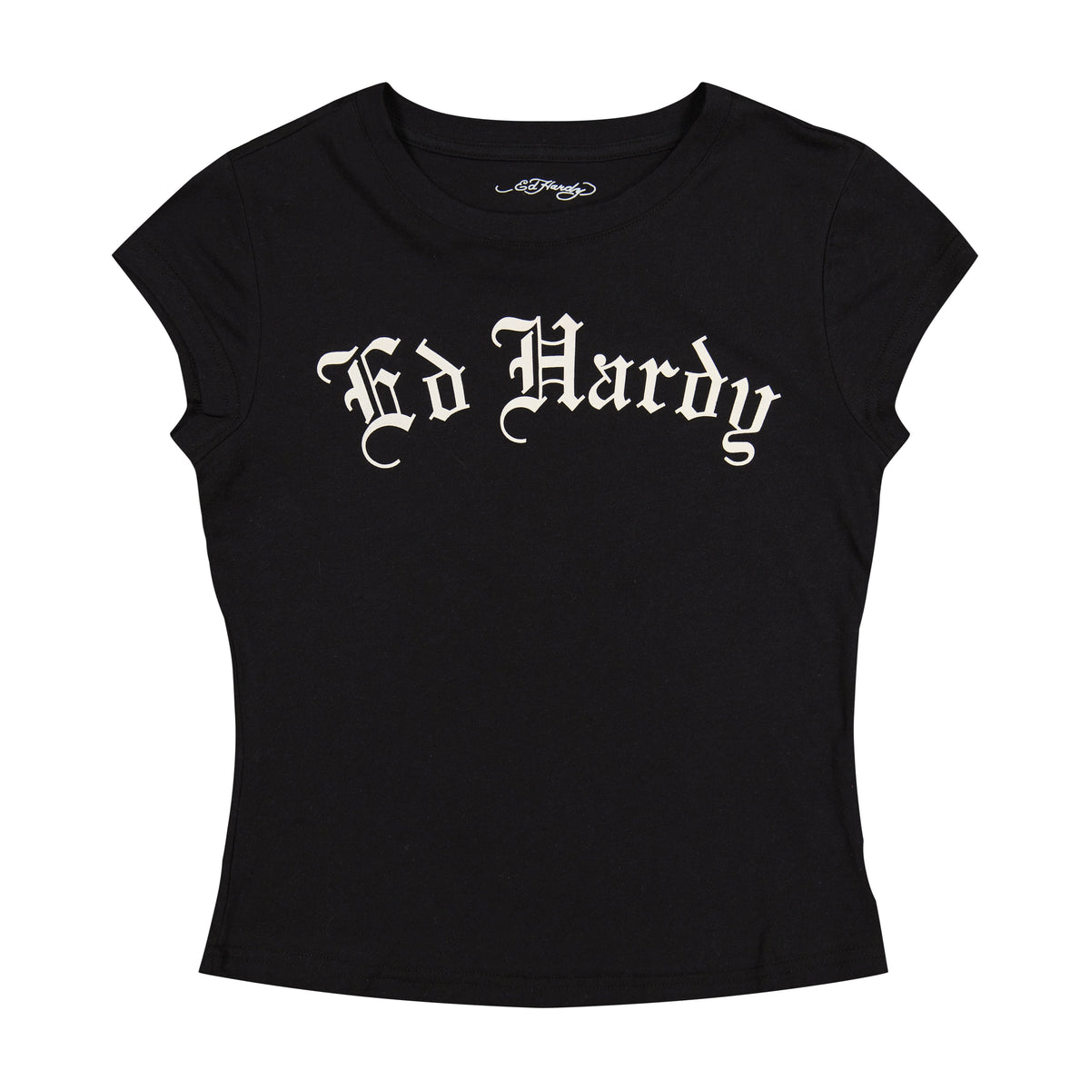 Cross Heart Cap Sleeve Tee BLACK | Ed Hardy