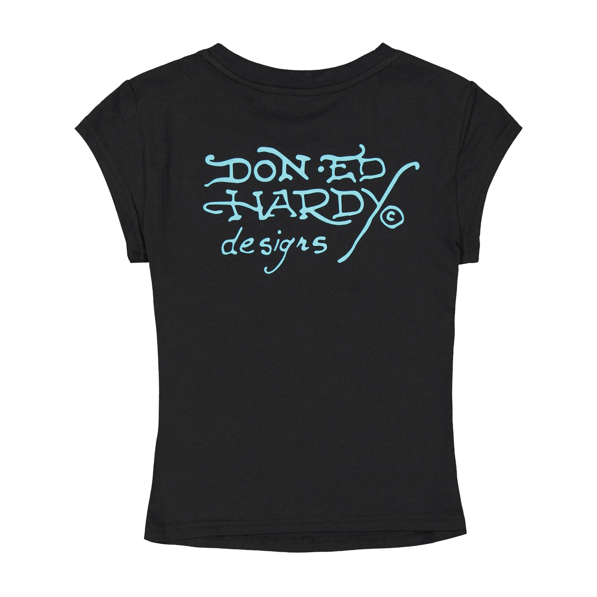 Tiger Mountain Cap Sleeve Tee BLACK | Ed Hardy