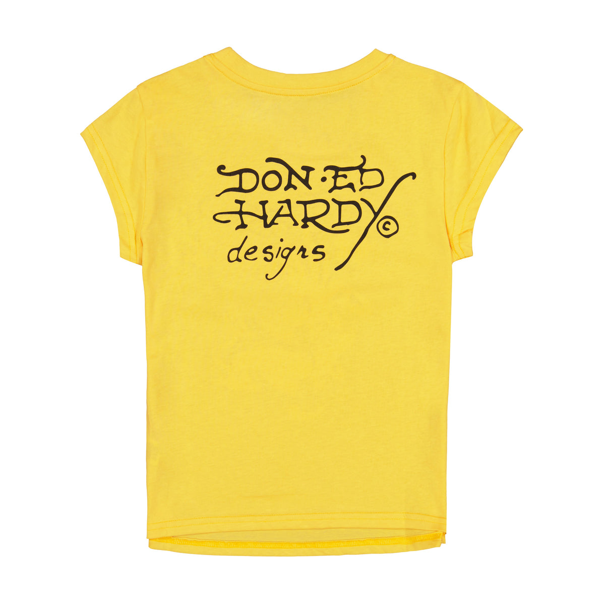 Swallow Cap Sleeve Tee PEACH | Ed Hardy