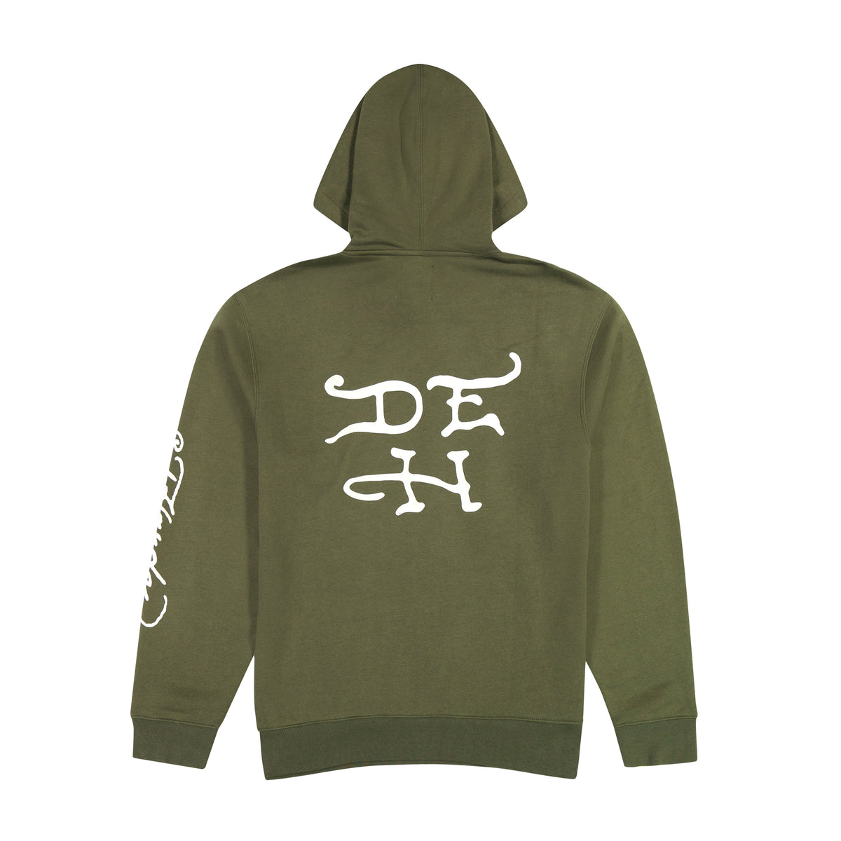 Dragon Wings Olive Pullover Hoodie OLIVE | Ed Hardy