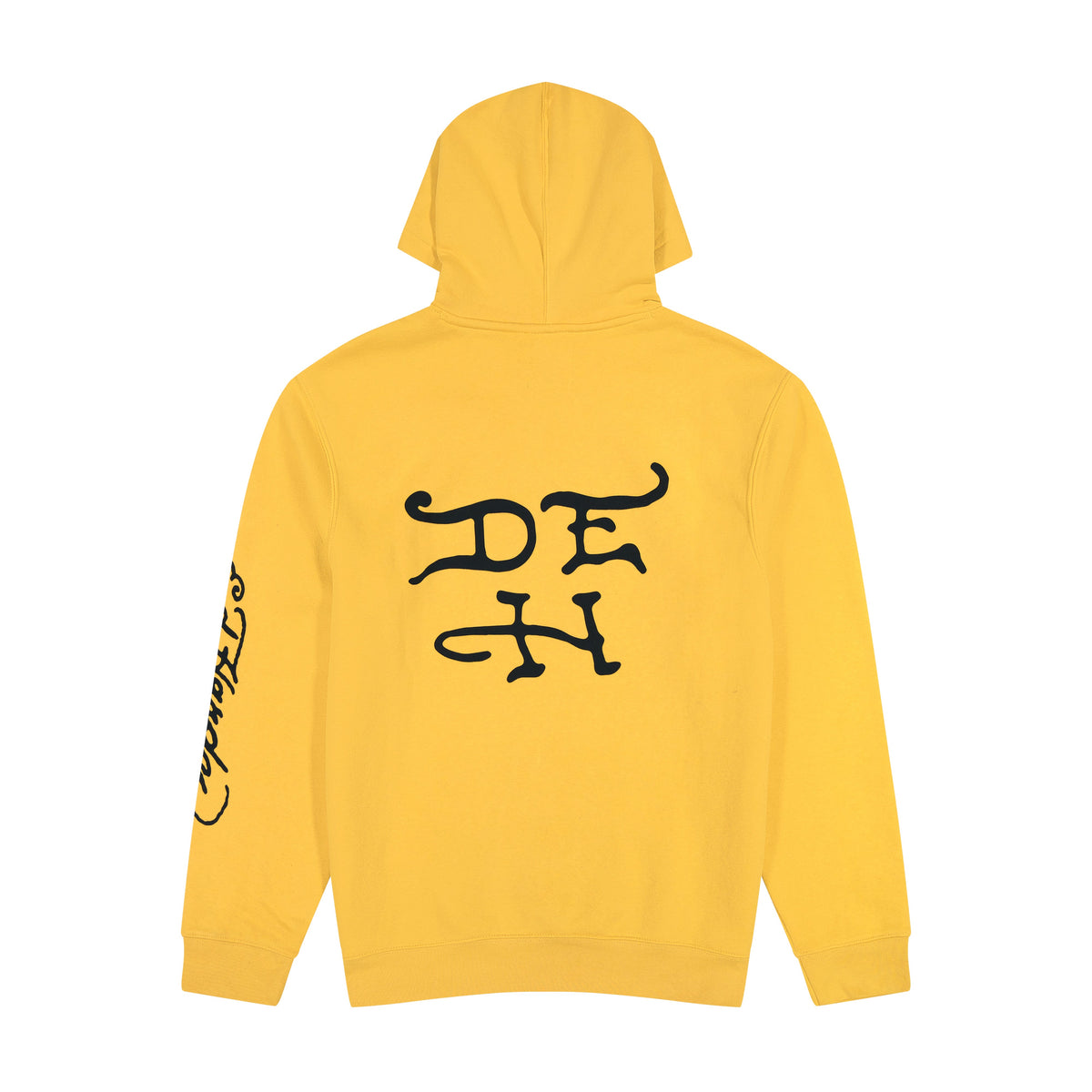 Fire Tiger Golden Yellow Pullover Hoodie YELLOW | Ed Hardy
