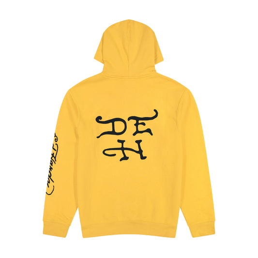 Fire Tiger Golden Yellow Pullover Hoodie YELLOW | Ed Hardy