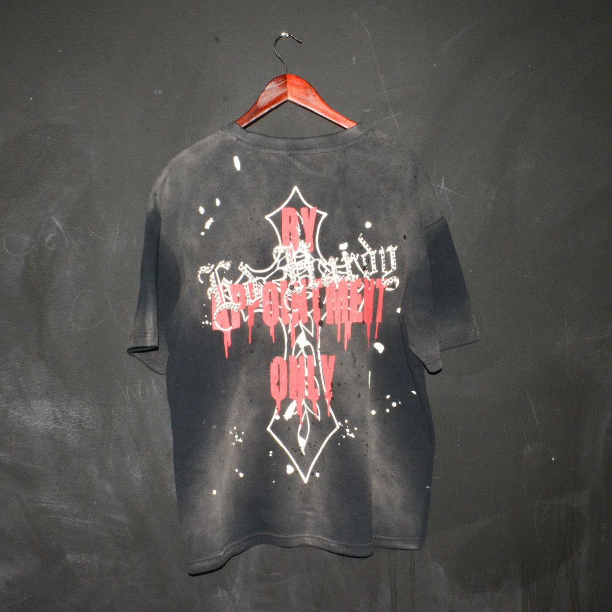 Holy Cross Boxy Tee VTG BLACK | Ed Hardy