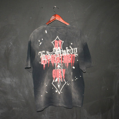 Holy Cross Boxy Tee VTG BLACK | Ed Hardy