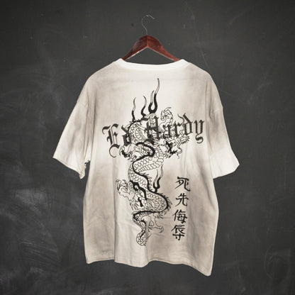 Japan Boxy Tee VINTAGE IVORY | Ed Hardy