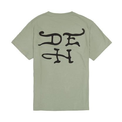 DG Skull Tee Lt Olive | Ed Hardy