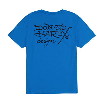 Skull Hat Tee CAPRI BLUE | Ed Hardy