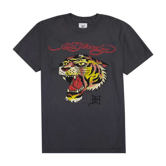 Profile Tiger Tee CHARCOAL | Ed Hardy