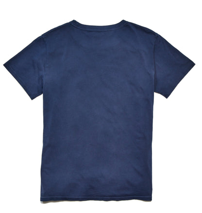 Tiger Head Washed T-Shirt Navy | Ed Hardy